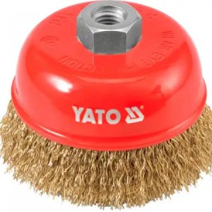 Щітка-крацовка YATO *чашка* Ø=100мм