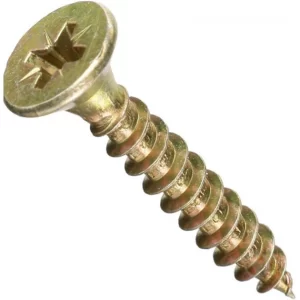 Шуруп универсальный 4,0х25 с потайной головкой, PZ (ЦЖ) DIN 7997