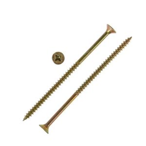 Шуруп універсальний 5,0х90 з потайною головкою, PZ (ЦЖ) DIN 7997