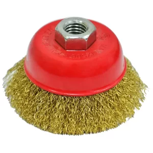 Щетка-крацовка латунная, theКРУГ 75мм