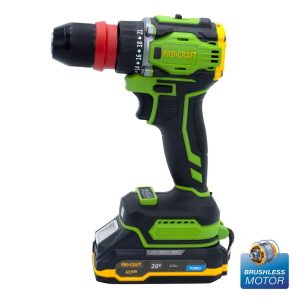 Шуруповерт ак. Procraft PA-18 PRO DFR (1 АКБ та з/п)