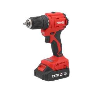 Дрель-шуруповёрт аккум.Li-ion YATO V=18 B крутящий 45 Нм 2 Агод патрон 13 мм
