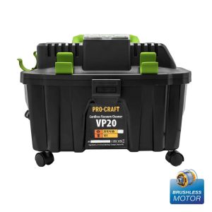 Промисловий пилосос акумуляторний PRO-CRAFT VP-20