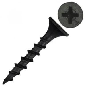 Шуруп гіпсокартонний 3,5x25 з потайною головкою, PH, по металу (Фосфат.)