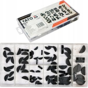 Шпонки пів круглі різних розмірів YATO наб.80шт.