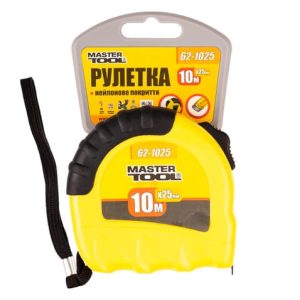 Рулетка MASTERTOOL 10,м, 25 мм